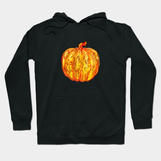 Hot Pumpkin Hoodie by VarietyStarDesigns